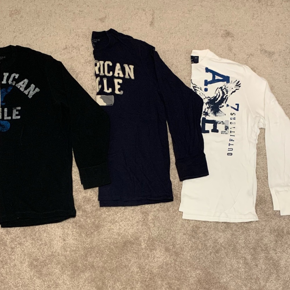 American Eagle Long Sleeve Bundle